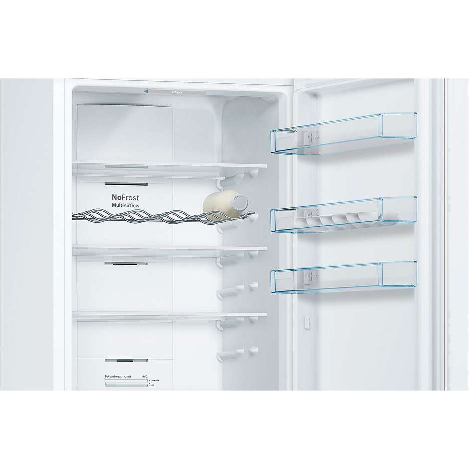 Bosch KGN39VWEQ Frigorifero Combinato 366 Litri Classe E Bianco