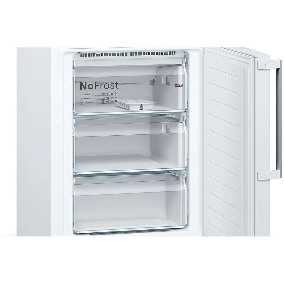 Bosch KGN39VWEQ Frigorifero Combinato 366 Litri Classe E Bianco
