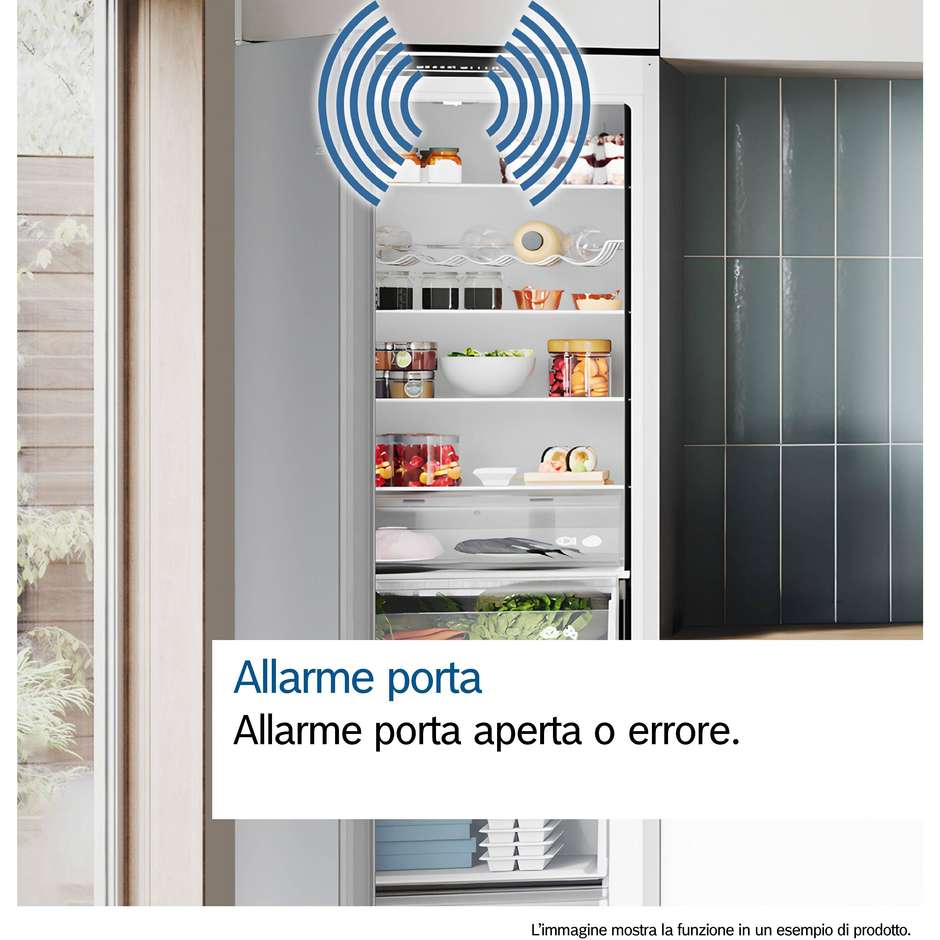 Bosch KGN49OCAF Frigorifero Combinato Capacita 440 Lt Classe A Colore Accio Inox