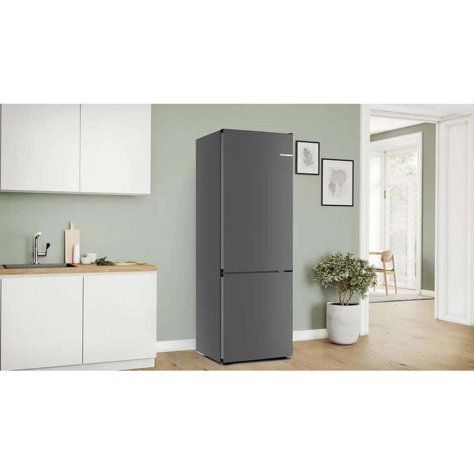 Bosch KGN49OCAF Frigorifero Combinato Capacità 440 Lt Classe A Colore Accio Inox
