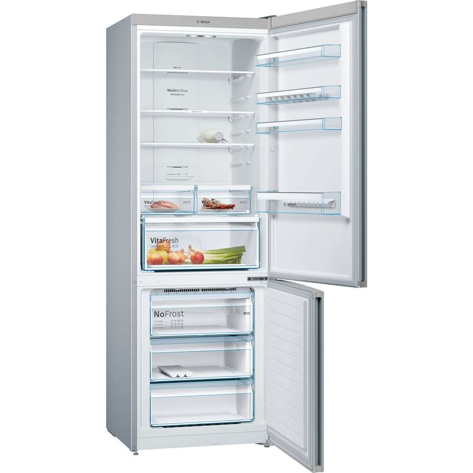 Bosch KGN49XL30 frigorifero combinato 435 litri NoFrost classe A++ inox