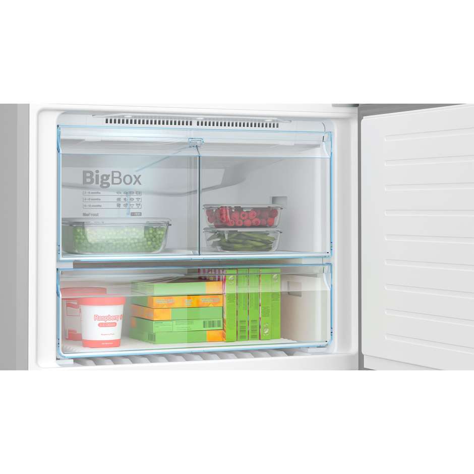 Bosch KGN86AIDR Frigorifero Combinato 631 Litri Classe D Acciaio Inox