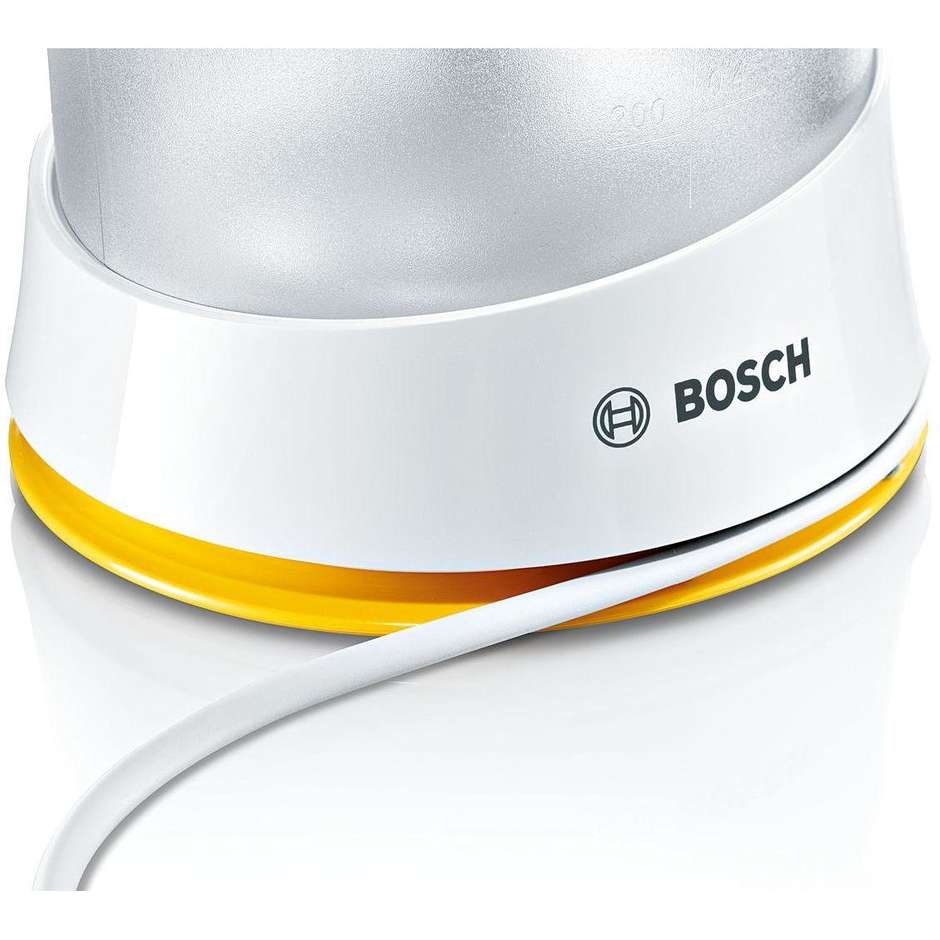 Bosch MCP3000N VitaPress spremiagrumi capienza 0,8 lt potenza 25 W colore bianco e giallo