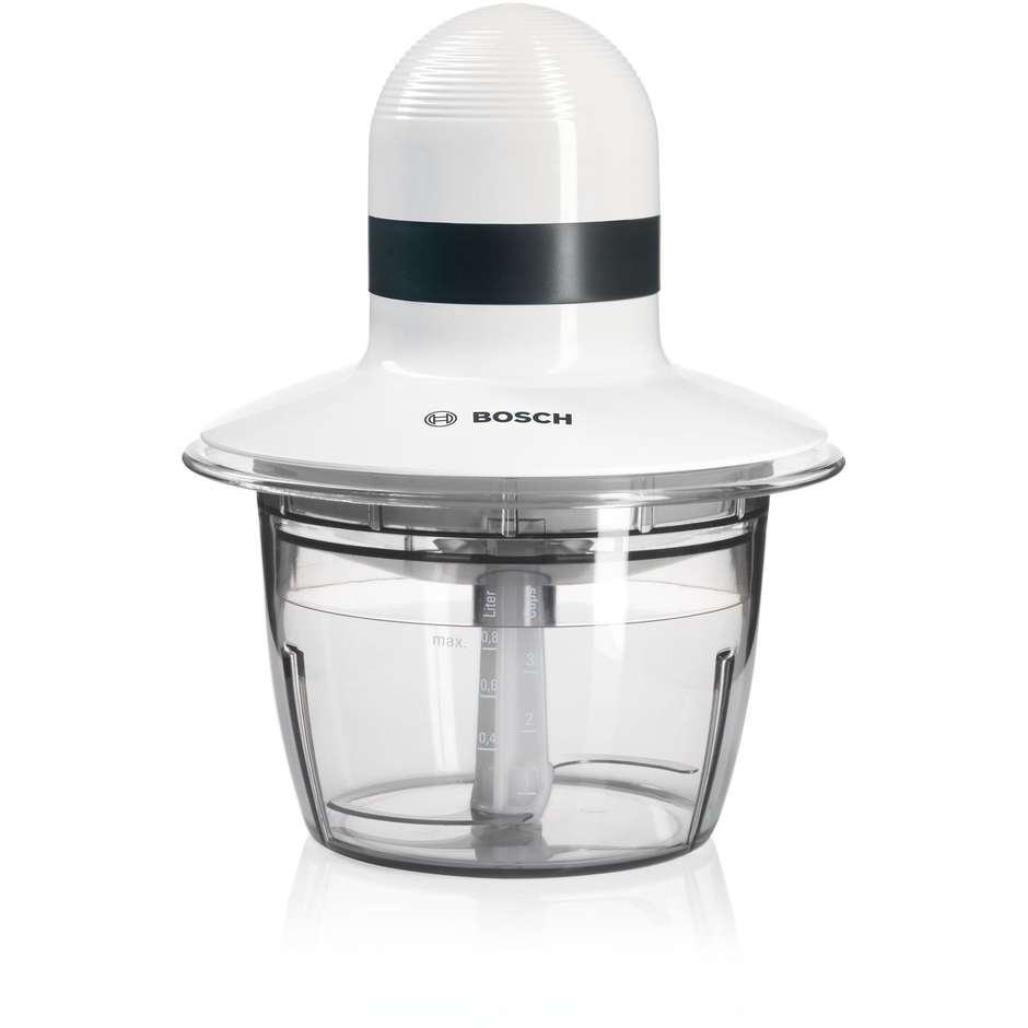 Bosch MMR08A1 Tritatutto Potenza 400 W Capacità 0.8 Litri Lama Acciaio Inox