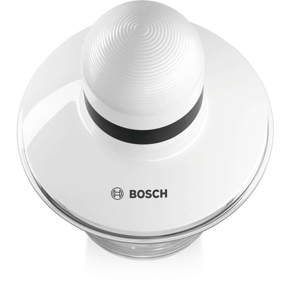 Bosch MMR08A1 Tritatutto Potenza 400 Watt Capacità 0.8 Litri Lama Acciaio Inox Colore Bianco