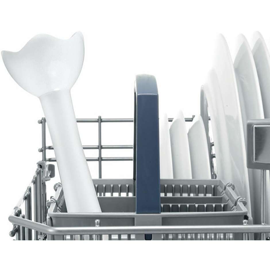 Bosch MSM6B100 Frullatore ad Immersione Compatto 280W con Piede Rimovibile e Lame Inox Bianco