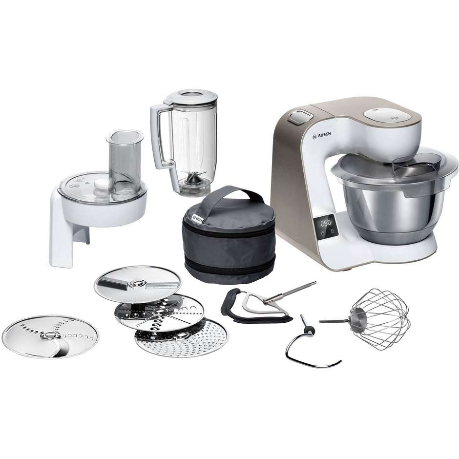 Bosch MUM5XW20 Serie 4 impastatrice planetaria 1000 W con ciotola da 3,9 l