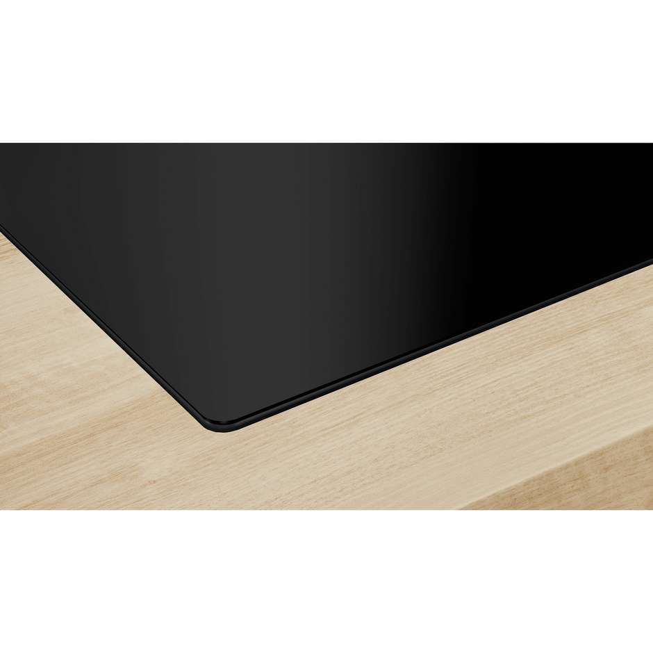 Bosch PVQ611BB6E Serie 4 piano a induzione 60 cm CombInduction, nero