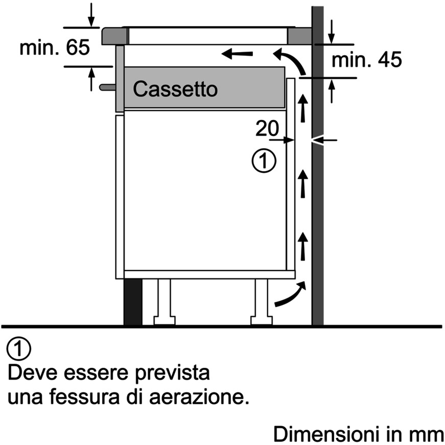 Bosch PVS611FB1E piano cottura a induzione 60 cm 4 zone vetroceramica colore nero