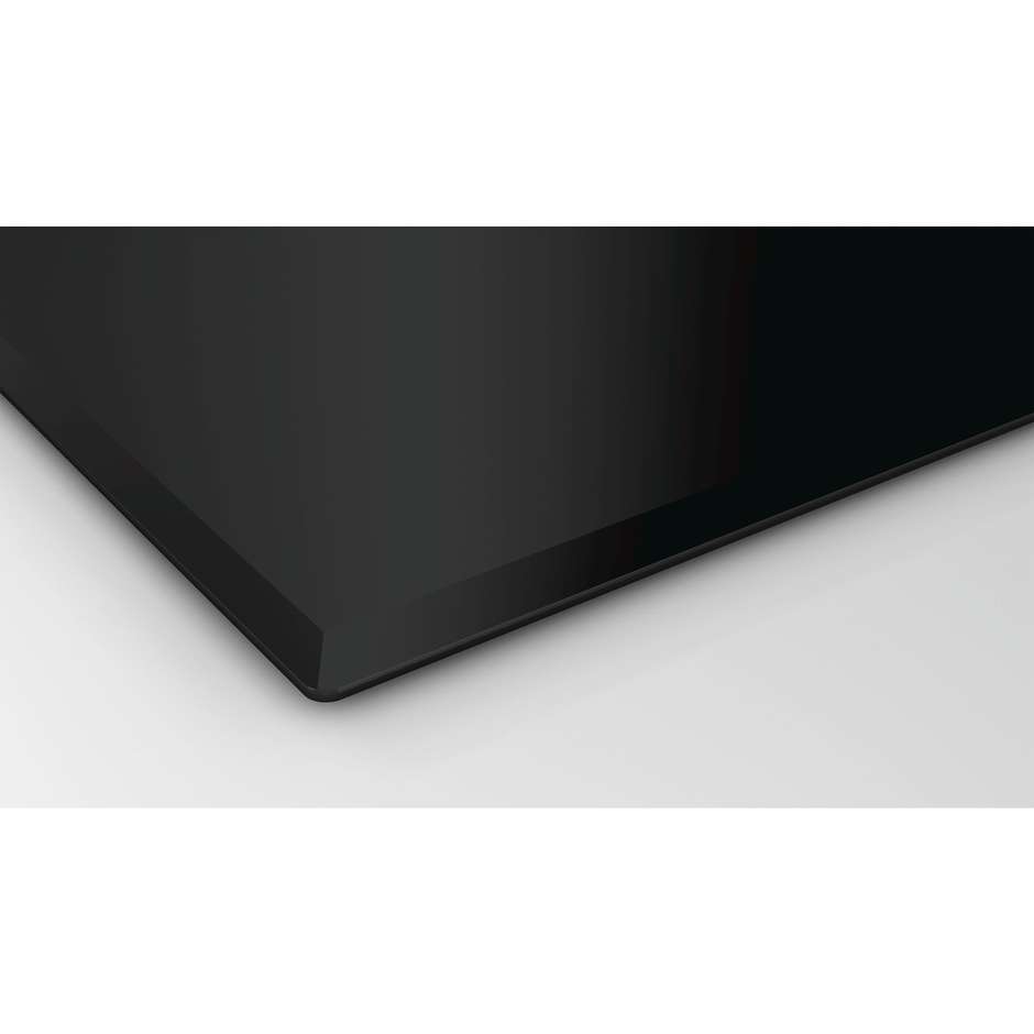 Bosch PXE651FC1E Piano cottura a induzione 60 cm 4 zone cottura vetroceramica colore nero