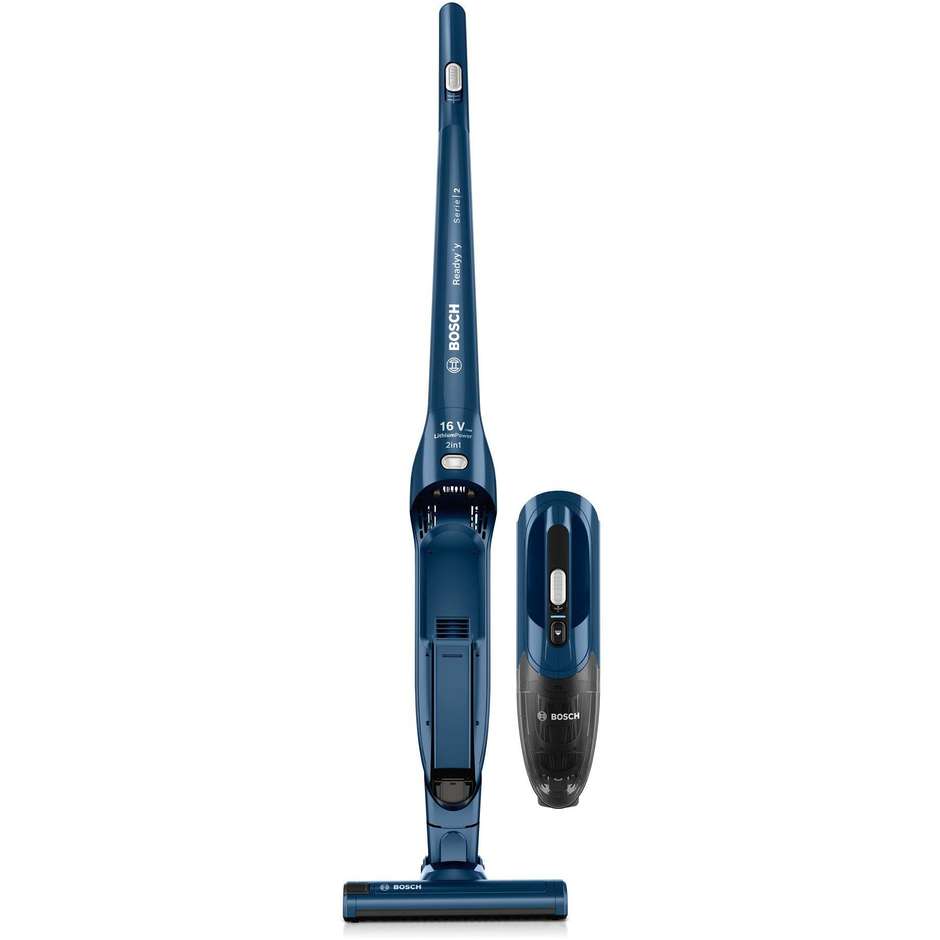 Bosch Serie 2 BBHF216 Scopa elettrica ricaricabile Colore Blu