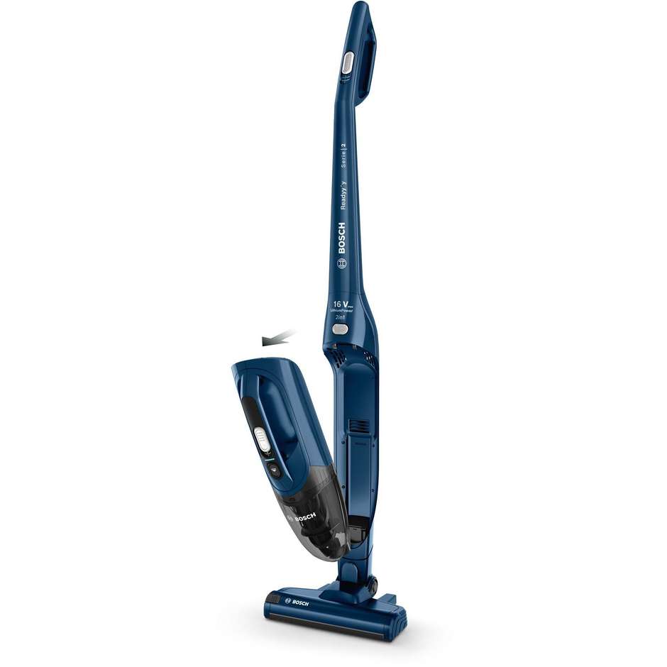 Bosch Serie 2 BBHF216 Scopa elettrica ricaricabile Colore Blu