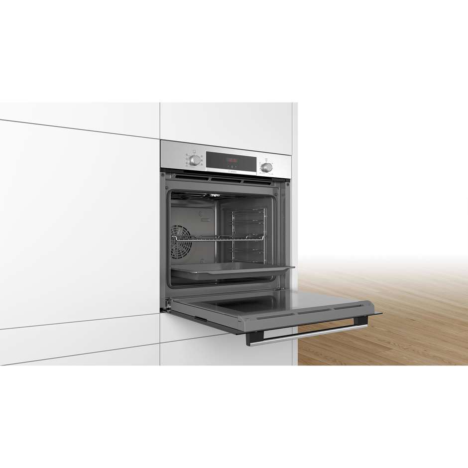 Bosch Serie 2 HBA172BB0 Forno da incasso 60 x 60 cm Capacita 71 Lt Potenza 3600 W Classe A Colore Nero