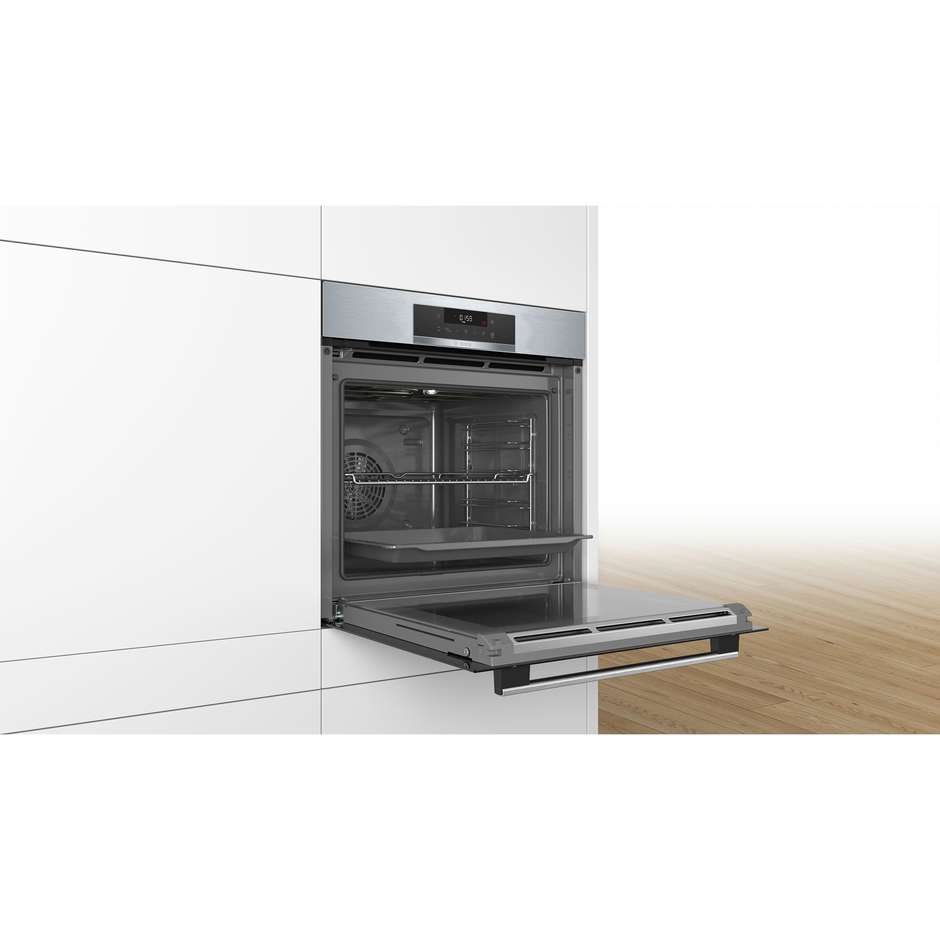 Bosch Serie 2 HBA172BS0 Forno da incasso 60 x 60 cm Capacita 71 Lt Potenza 3600 W Classe A Colore Acciaio