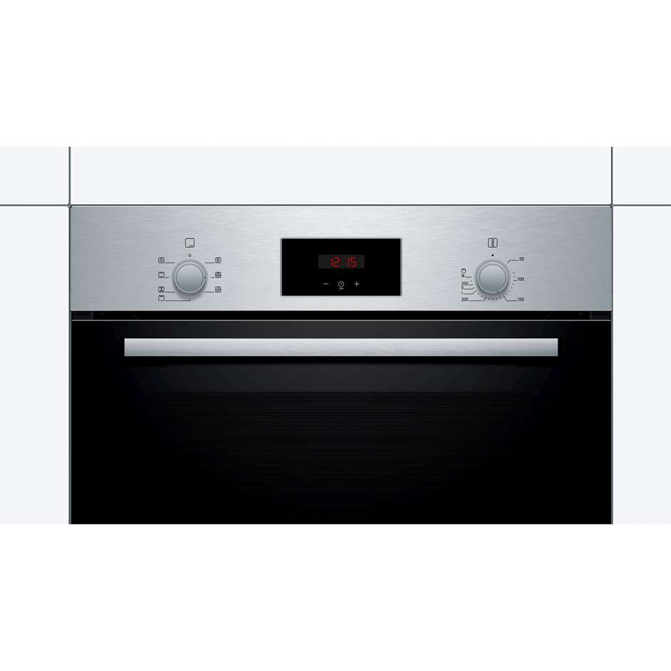 Bosch Serie 2 HBF113BR1S Forno elettrico da incasso Potenza 3300 W Capacita 66 L Classe A Colore Acciaio inox