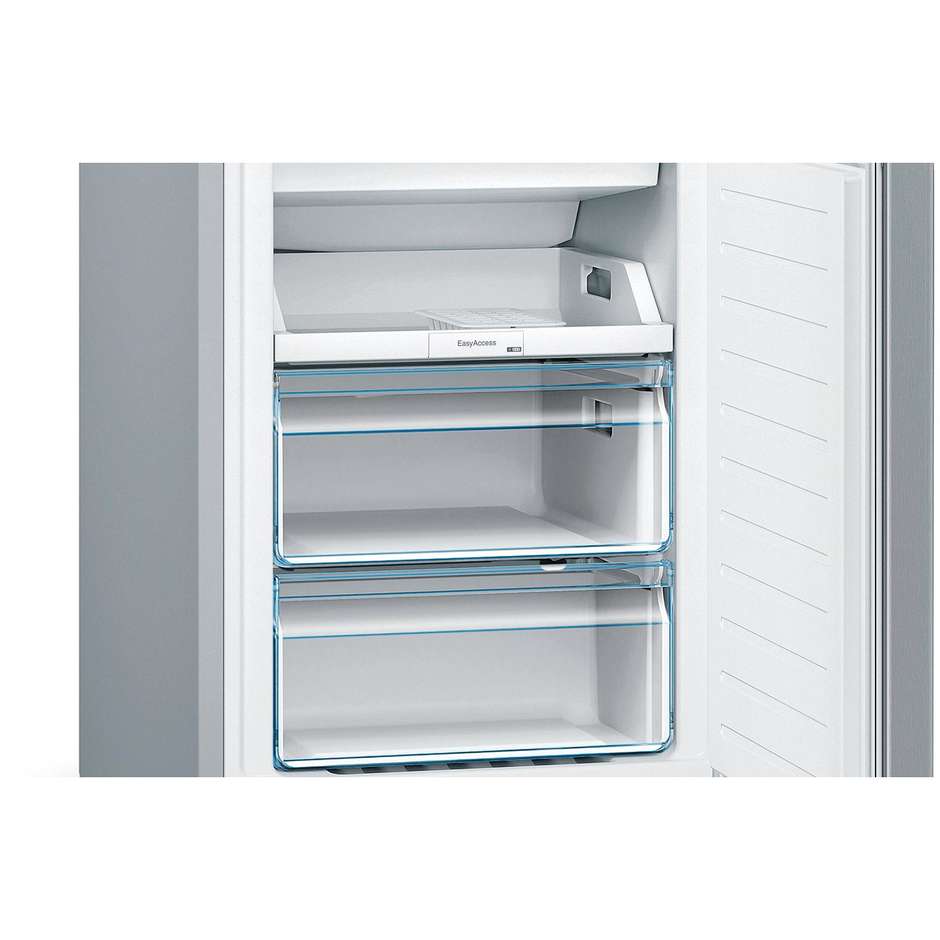 Bosch Serie 2 KGN36NLEA Frigorifero Combinato MultiBox MultiAirflow NoFrost 329 L Classe E Inox