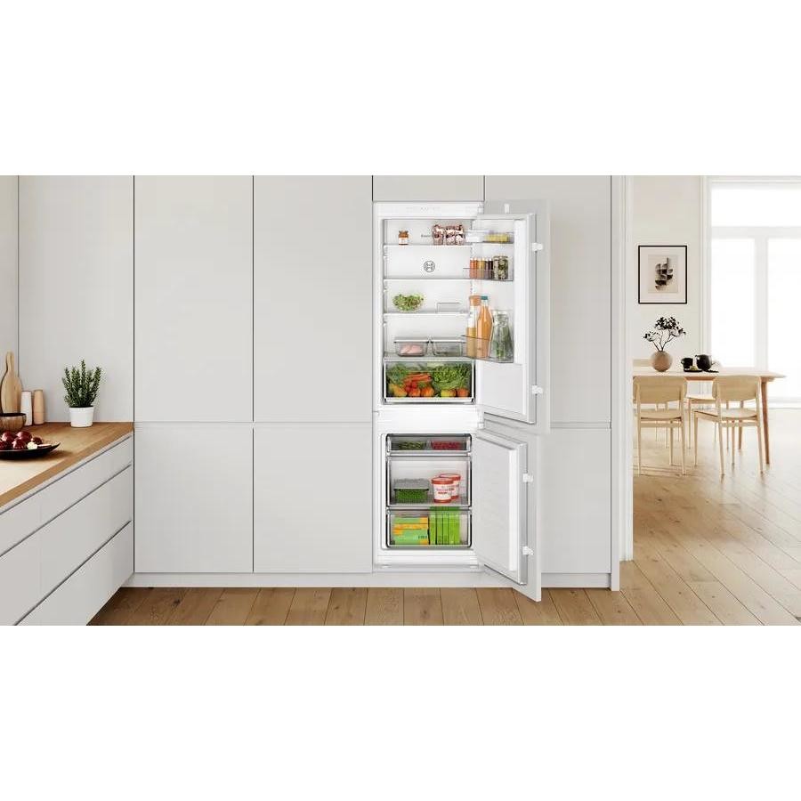 Bosch Serie 2 KIV865SE0 Frigorifero combinato da incasso Capacita 267 Lt Classe E Colore Bianco