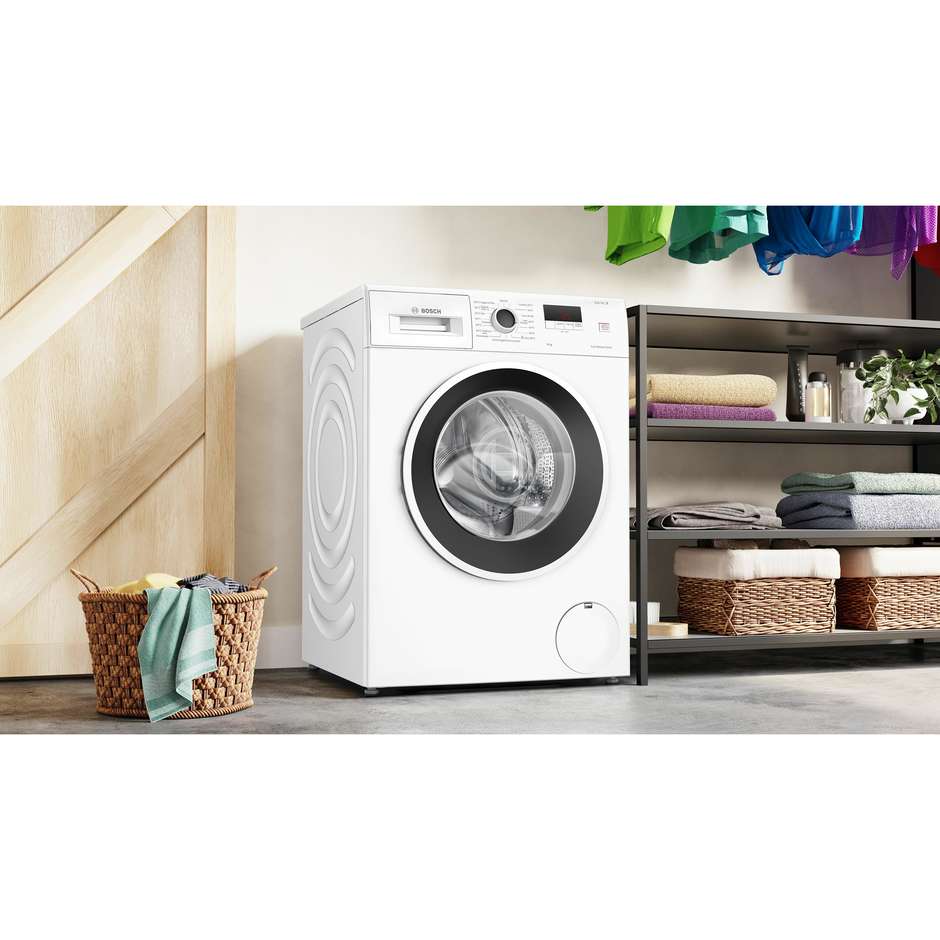 Bosch Serie 2 WGE03200IT Lavatrice a carica frontale Capacita 8 Kg 1200 Giri/min Classe A Colore Bianco