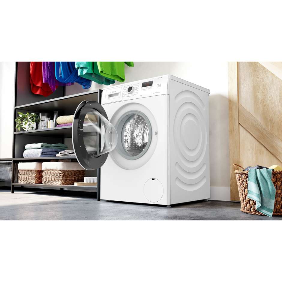 Bosch Serie 2 WGE03200IT Lavatrice a carica frontale Capacita 8 Kg 1200 Giri/min Classe A Colore Bianco