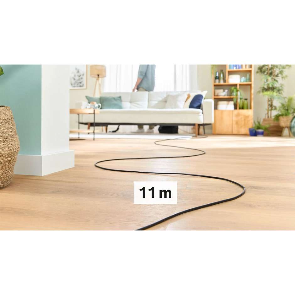 Bosch Serie 4 BGL41POW2H Aspirapolvere a traino Capacita 4 Lt Aspiratore a cilindro Secco 850 W Sacchetto per la polvere