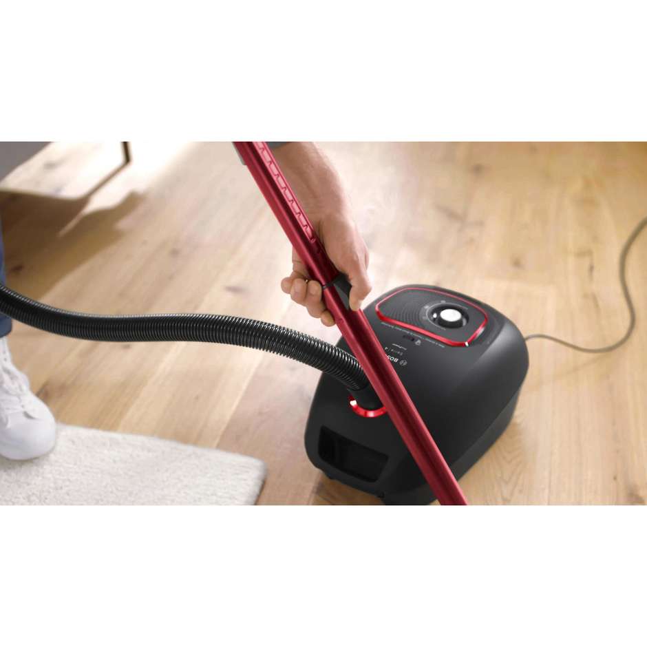 Bosch Serie 4 BGL41POW2H Aspirapolvere a traino Capacita 4 Lt Aspiratore a cilindro Secco 850 W Sacchetto per la polvere