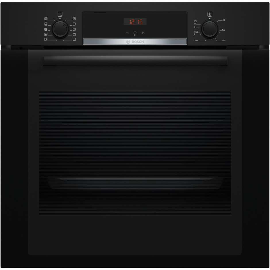 Bosch Serie 4 HQA334EB3 Forno con vapore da incasso 60 x 60 cm Capacita 71 Lt Potenza 3400 W Classe A+ Colore Nero