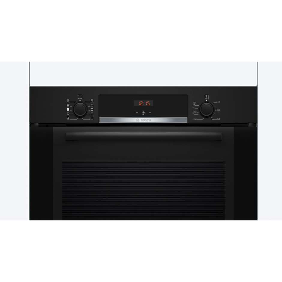 Bosch Serie 4 HQA334EB3 Forno con vapore da incasso 60 x 60 cm Capacita 71 Lt Potenza 3400 W Classe A+ Colore Nero