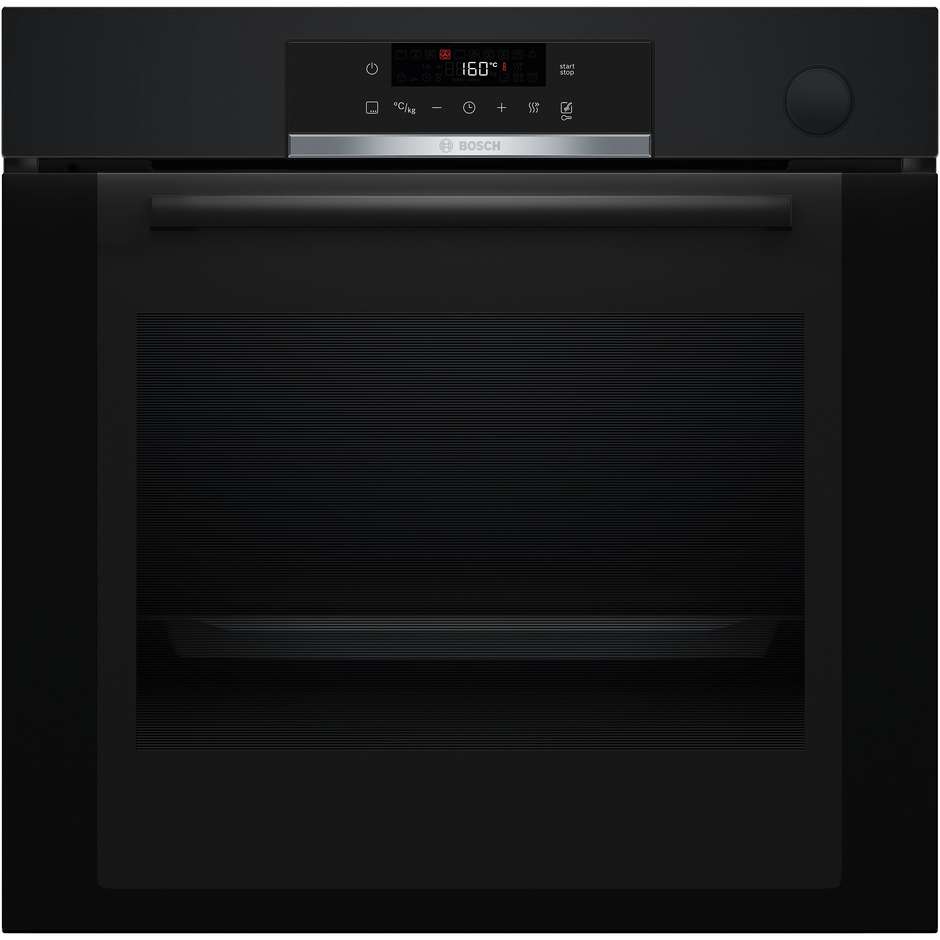 Bosch Serie 4 HRG312BB3 Forno elettrico con vapore da incasso Potenza 3600 W Capacita 71 Lt Classe A+ Colore Nero