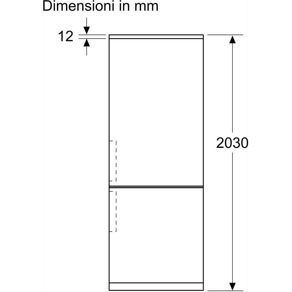 Bosch Serie 4 KGN392LCF Frigorifero Combinato Capacita 363 Lt Classe C Colore Acciaio inox
