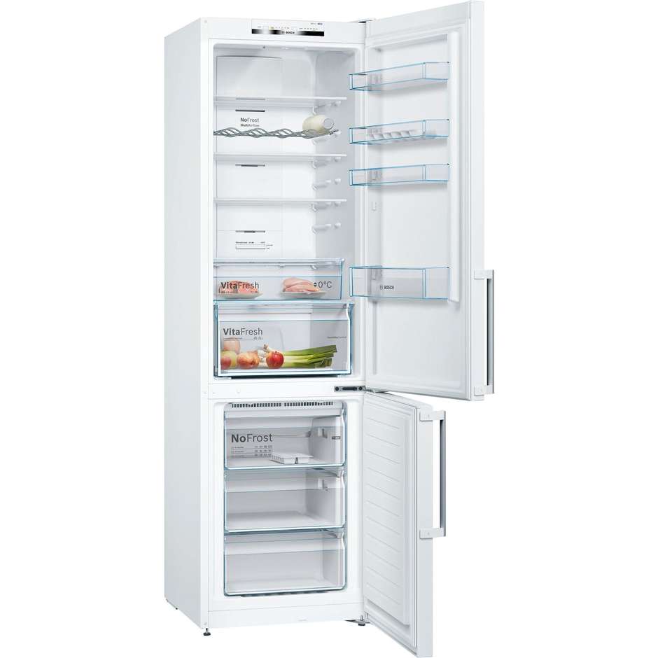 Bosch Serie 4 KGN39VWEQ Frigorifero Combinato No Frost 368 L Classe E Bianco