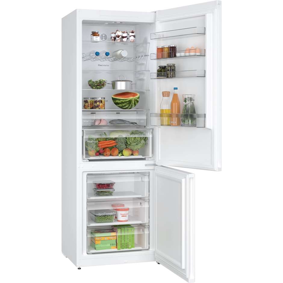 Bosch Serie 4 KGN497WDF frigorifero combinato No Frost 440 L, classe D