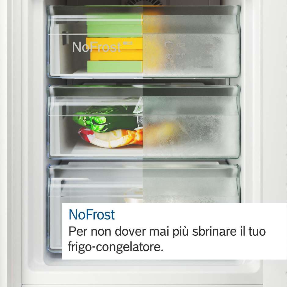 Bosch Serie 4 Maxi 70 cm KGN497WDF Frigorifero Combinato VitaFresh XXL NoFrost 483 L Classe D Bianco