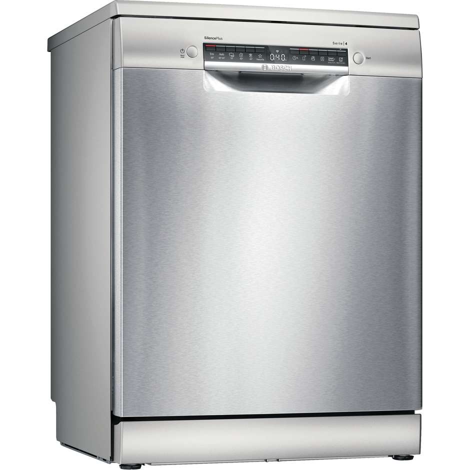 Bosch Serie 4 SMS4EMI02E Lavastoviglie Libera installazione 14 coperti 6 Programmi Classe C Colore Inox