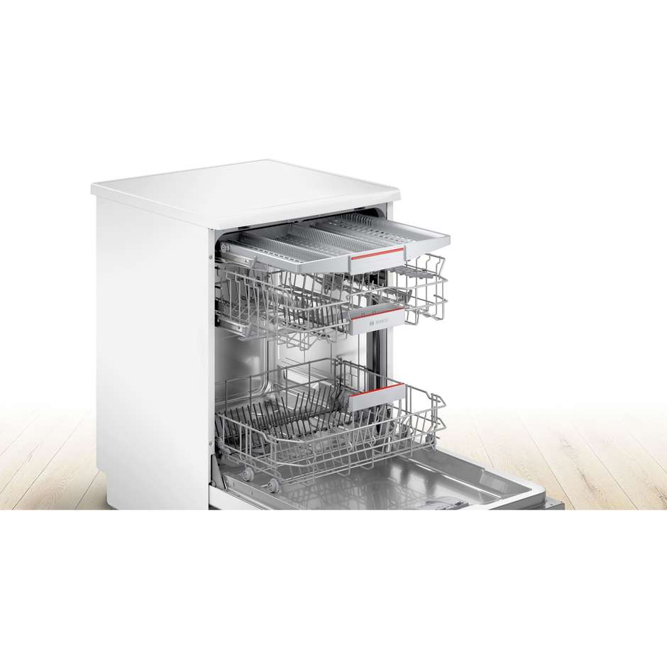 Bosch Serie 4 SMS4HMW06E Lavastoviglie 14 Coperti 6 Programmi Classe D Colore Bianco