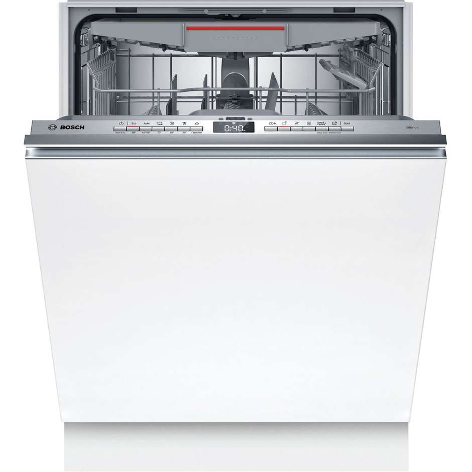 Bosch Serie 4 SMV4HVX00E Lavastoviglie da incasso a scomparsa totale 14 coperti 6 Programmi Classe D Colore Bianco