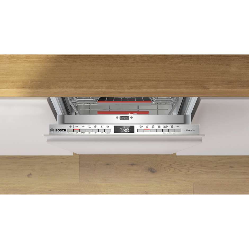 Bosch Serie 4 SPV4EMX25E Lavastoviglie da incasso 10 Coperti 6 Programmi Classe D Colore Bianco