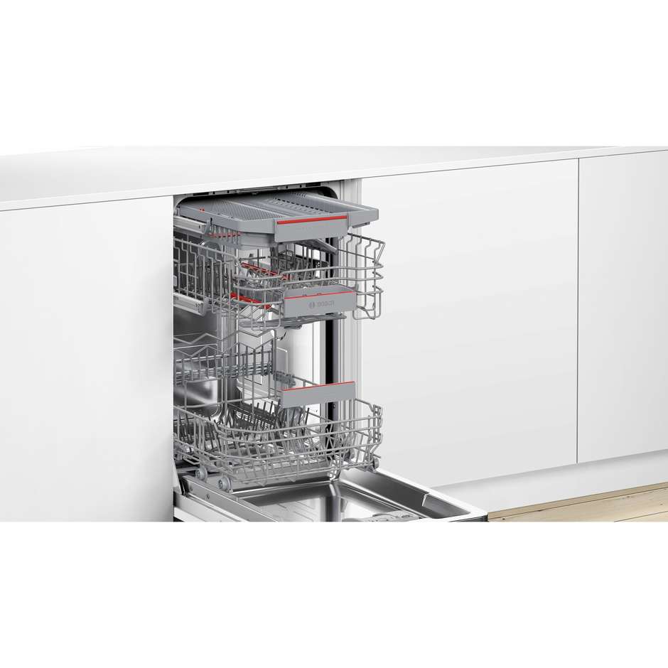 Bosch Serie 4 SPV4EMX25E Lavastoviglie da incasso 10 Coperti 6 Programmi Classe D Colore Bianco