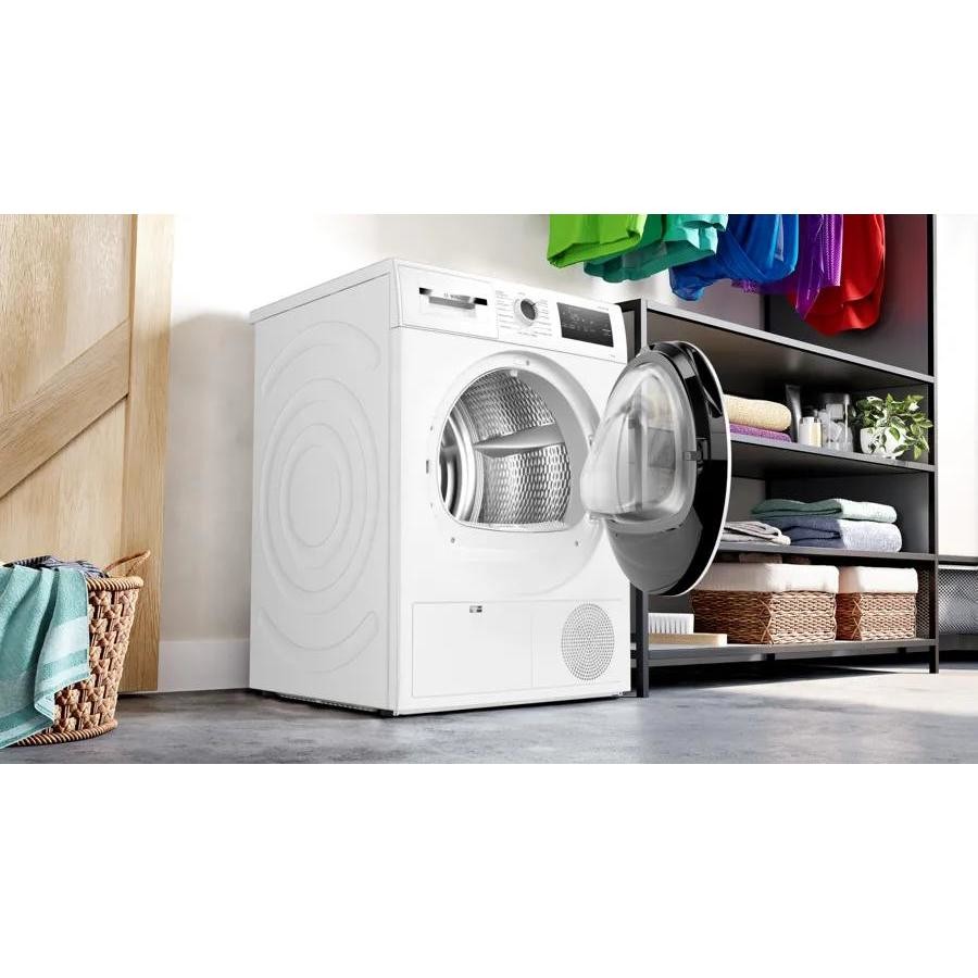 Bosch Serie 4 WTH85208II Asciugatrice a Pompa di Calore 8 kg EasyClean AutoDry Bianco
