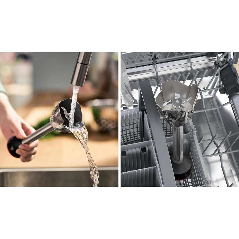 Bosch Serie 6 ErgoMaster MSM6M610 Frullatore a Immersione 1000 W Nero Acciaio Inox