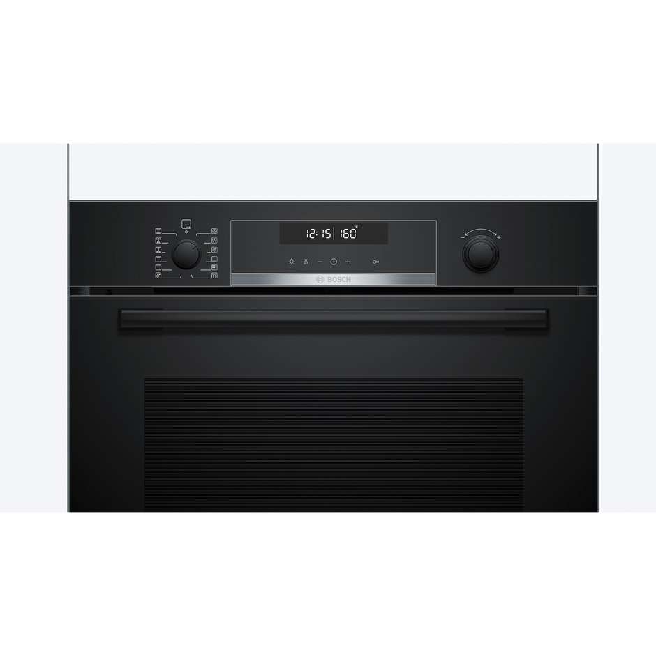 Bosch Serie 6 HBG578BB3 Forno Elettrico da Incasso 71 Litri Pirolitico AutoPilot 30 Air Fry Classe A+ Total Black