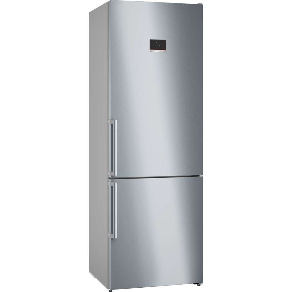 Bosch Serie 6 KGN49AICT Frigorifero Combinato Libera installazione Capacità 440 Lt Classe C Colore Acciaio inox