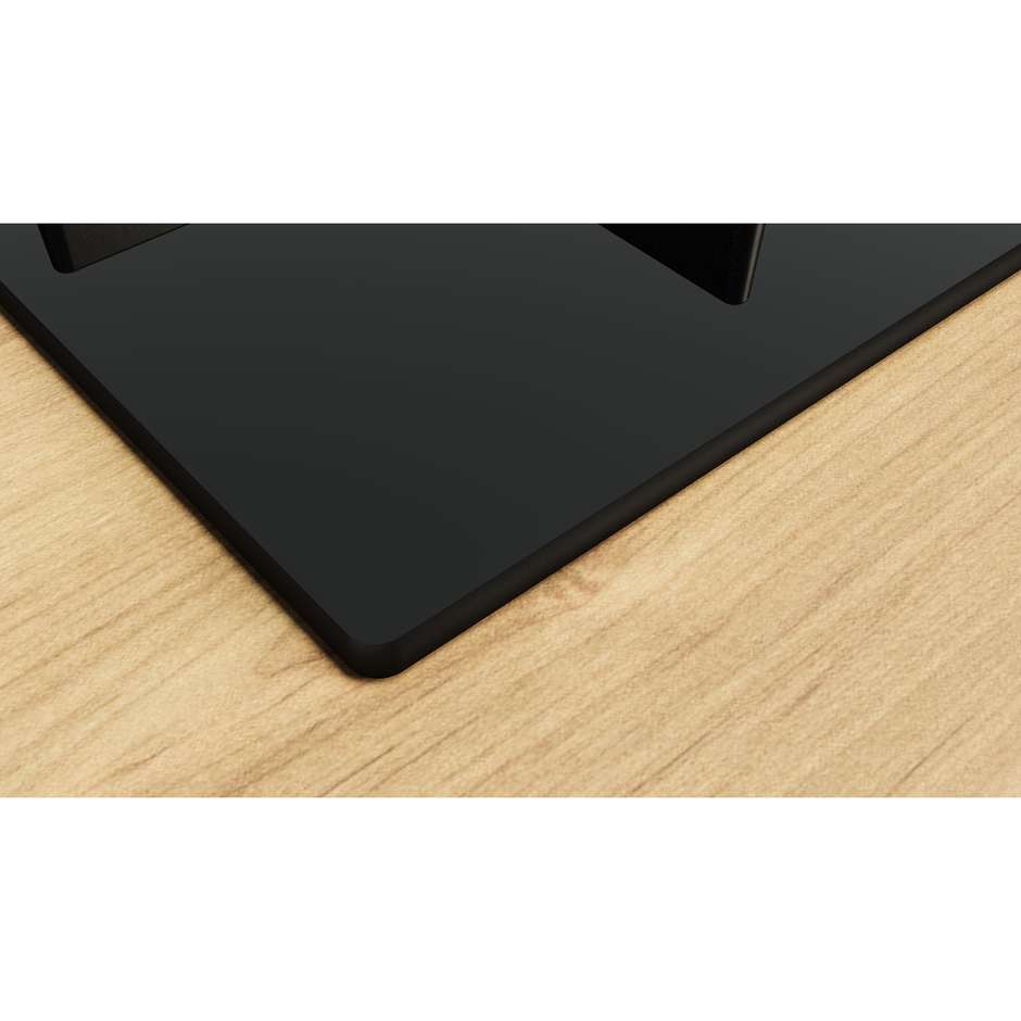 Bosch Serie 6 PPQ7A6I15 Piano cottura a gas 75 cm 5 Fuochi Vetro temperato Colore Nero