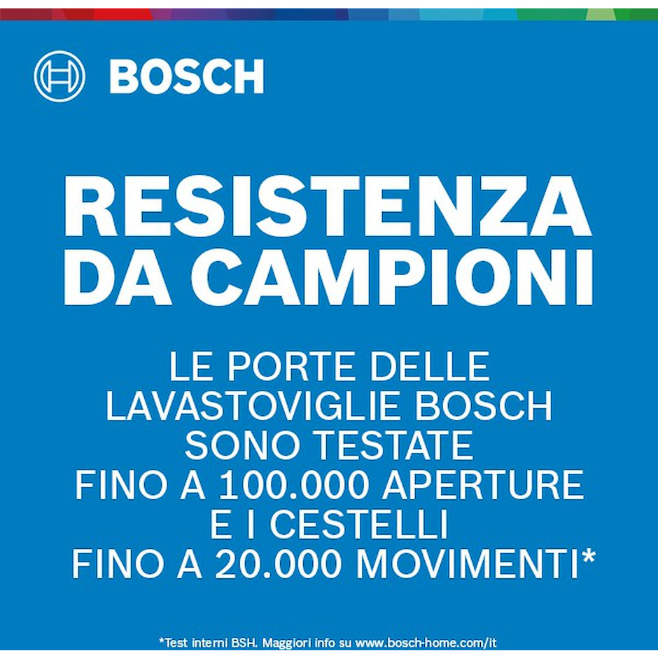 Bosch Serie 6 SMI6ECS17E Lavastoviglie incasso con pannello a vista 14 coperti classe A