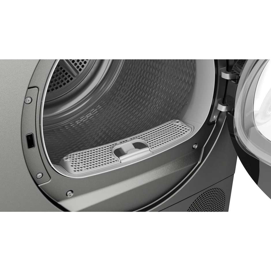 Bosch Serie 6 WQG243DRII Asciugatrice a Pompa di Calore 9 kg AutoDry Iron Assist Mezzo Carico Bianco
