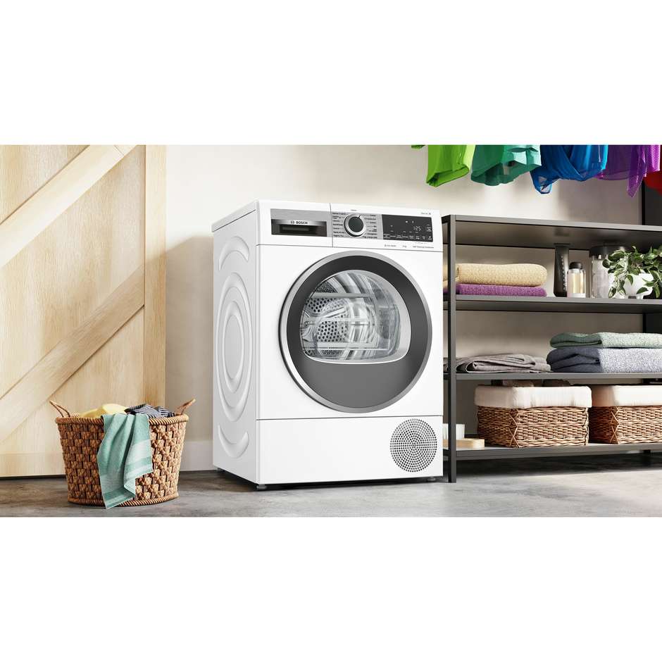 Bosch Serie 6 WQG245C0IT Asciugatrice a pompa di calore Capacita 9 kg Classe A+++ Colore Bianco