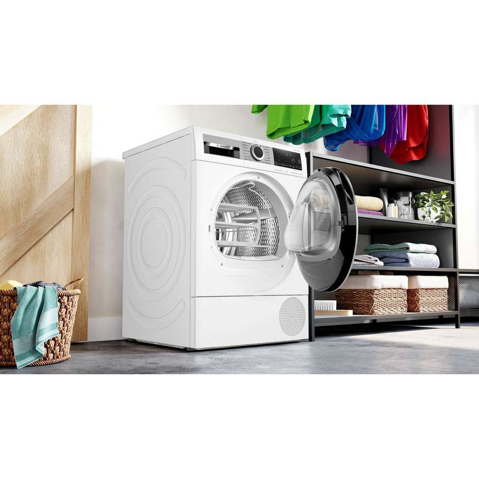 Bosch Serie 6 WQG245C0IT Asciugatrice a pompa di calore Capacità 9 kg Classe A+++ Colore Bianco