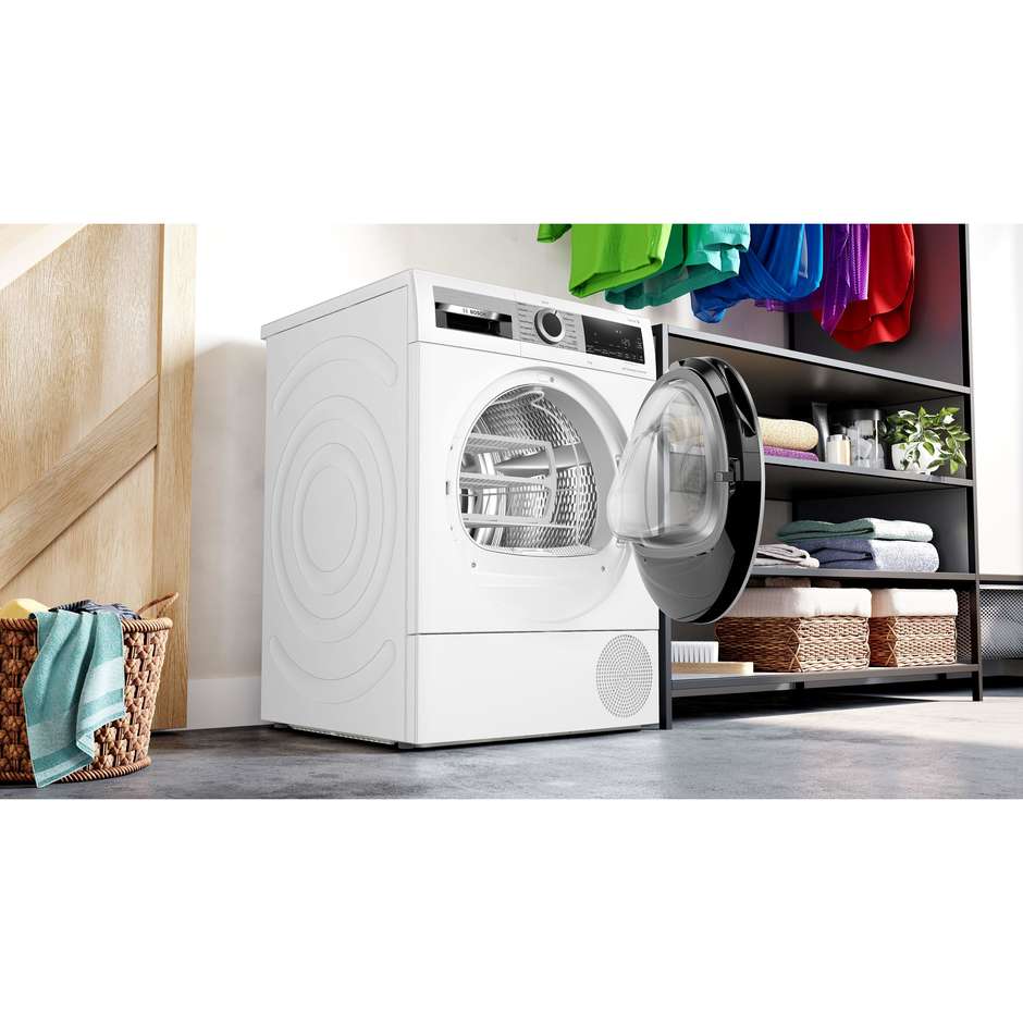 Bosch Serie 6 WQG245D0IT Asciugatrice a pompa di calore Capacità 9 Kg Classe A+++ Colore Bianco