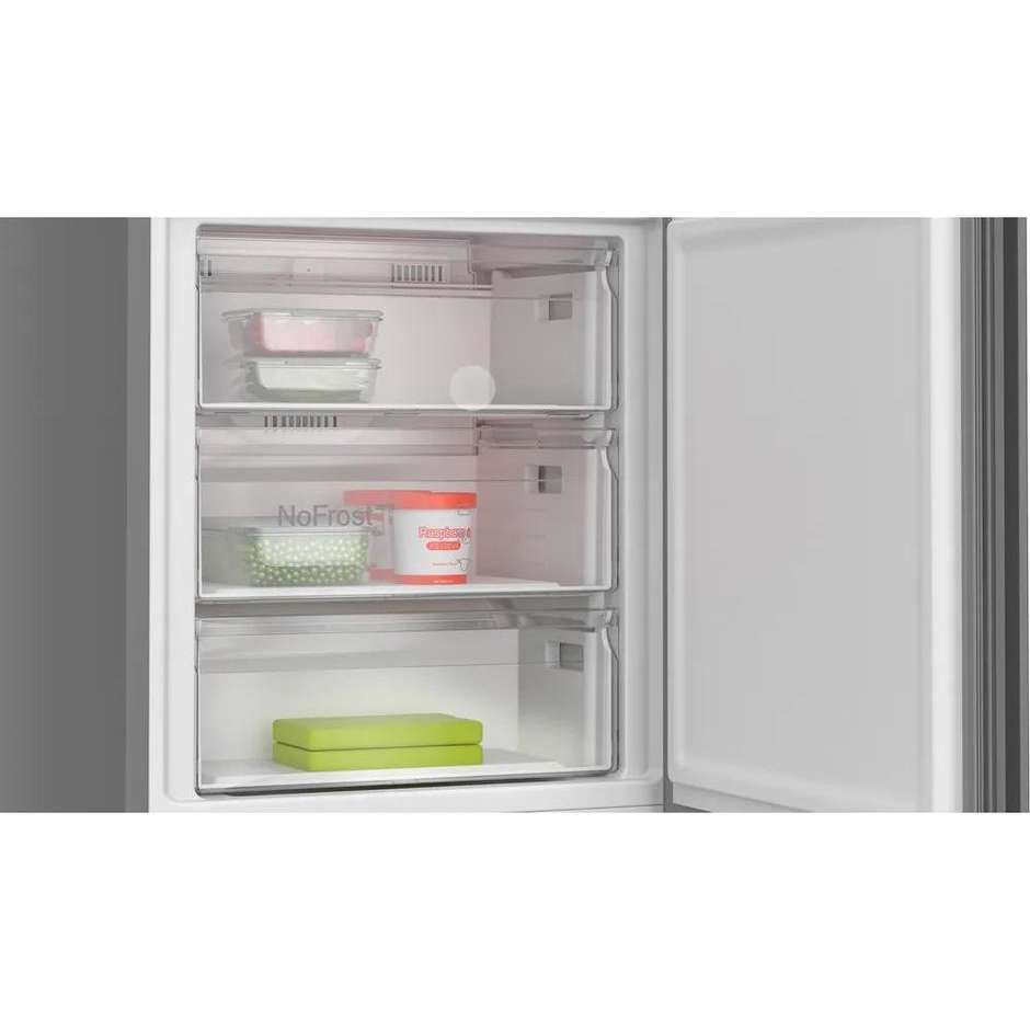 Bosch Serie 8 Maxi 70 cm KGN49OCAF Frigorifero Combinato Top Class A VitaFresh Pro 440 L Antracite