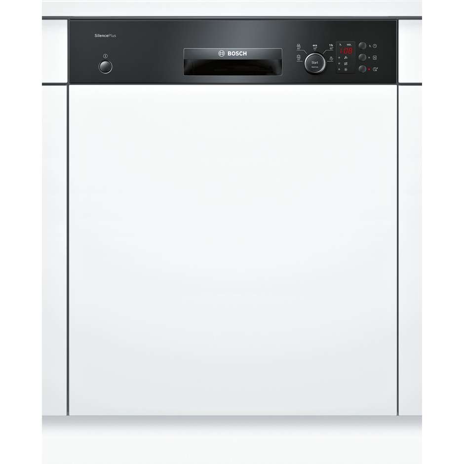 Bosch SMI25DB01E lavastoviglie a incasso 13 coperti 5 programmi Classe A++ colore bianco e nero