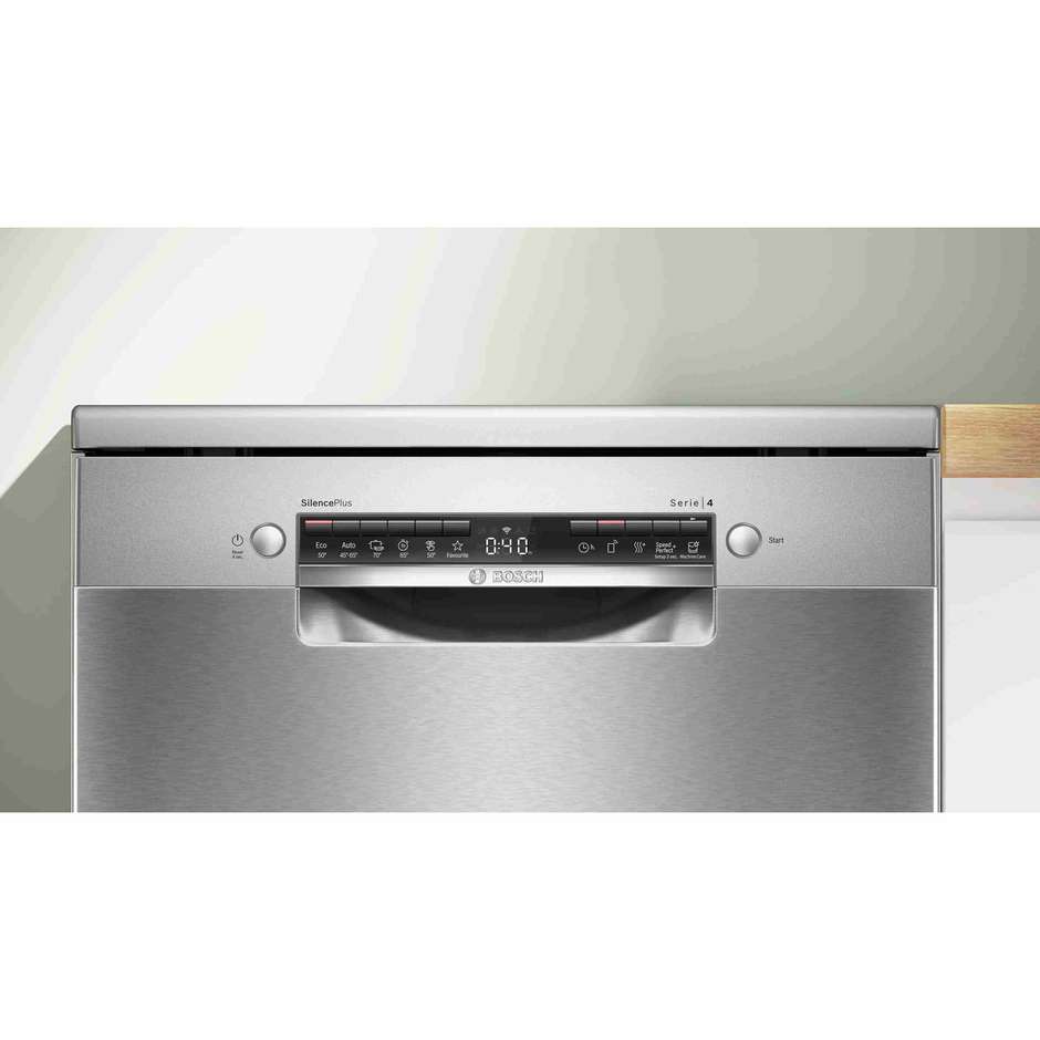 Bosch SMS4HMI10E Lavastoviglie 60 cm 14 coperti Wi-Fi inox